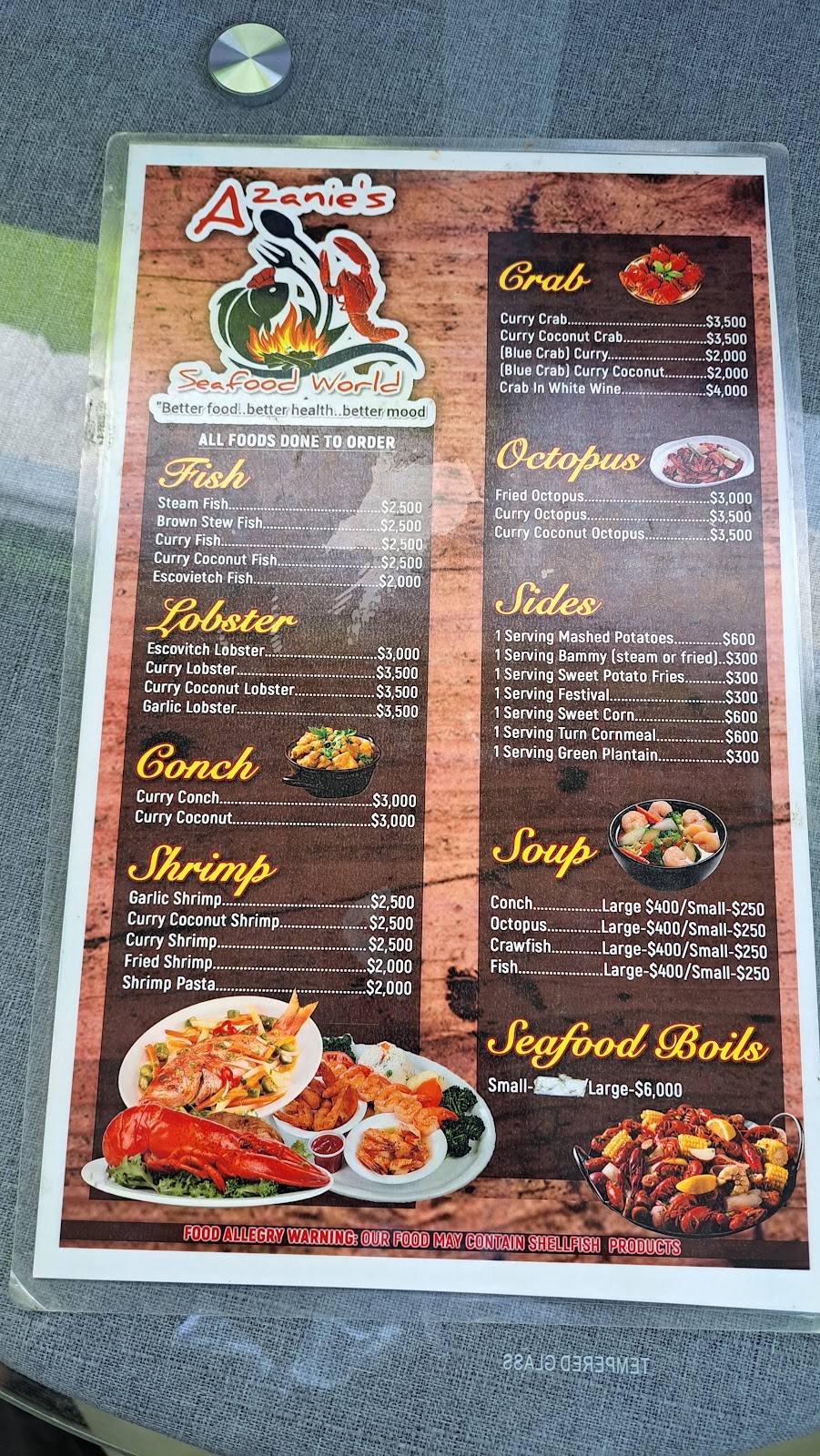 Azanie’s Seafood World photo
